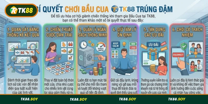 Áp dụng kinh nghiệm chơi game Bầu Cua thắng lớn